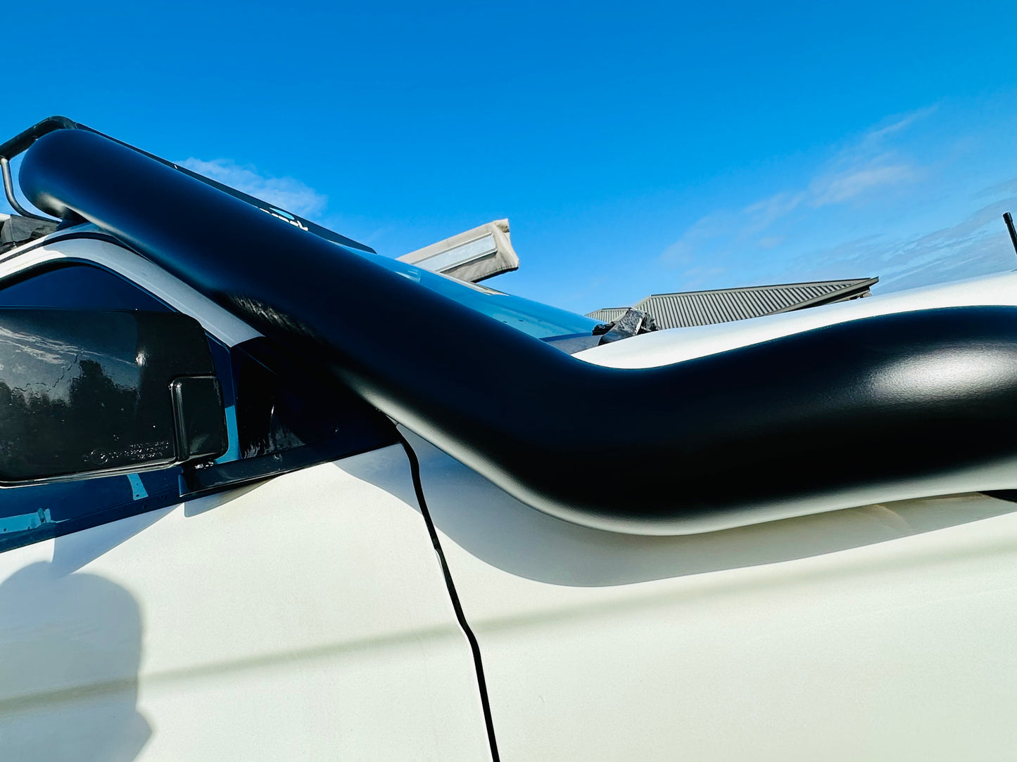 Mitsubishi Triton MK 4" Mid Entry Snorkel