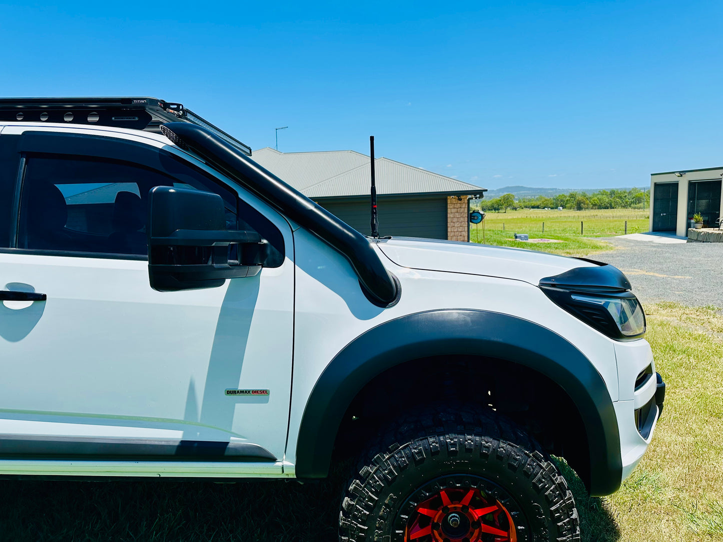 Holden Colorado RG 4" Standard Entry Snorkel