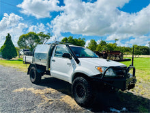Toyota Hilux N70 - (2005 - 2014) - Short Entry Snorkel - Seamless Powder Coated