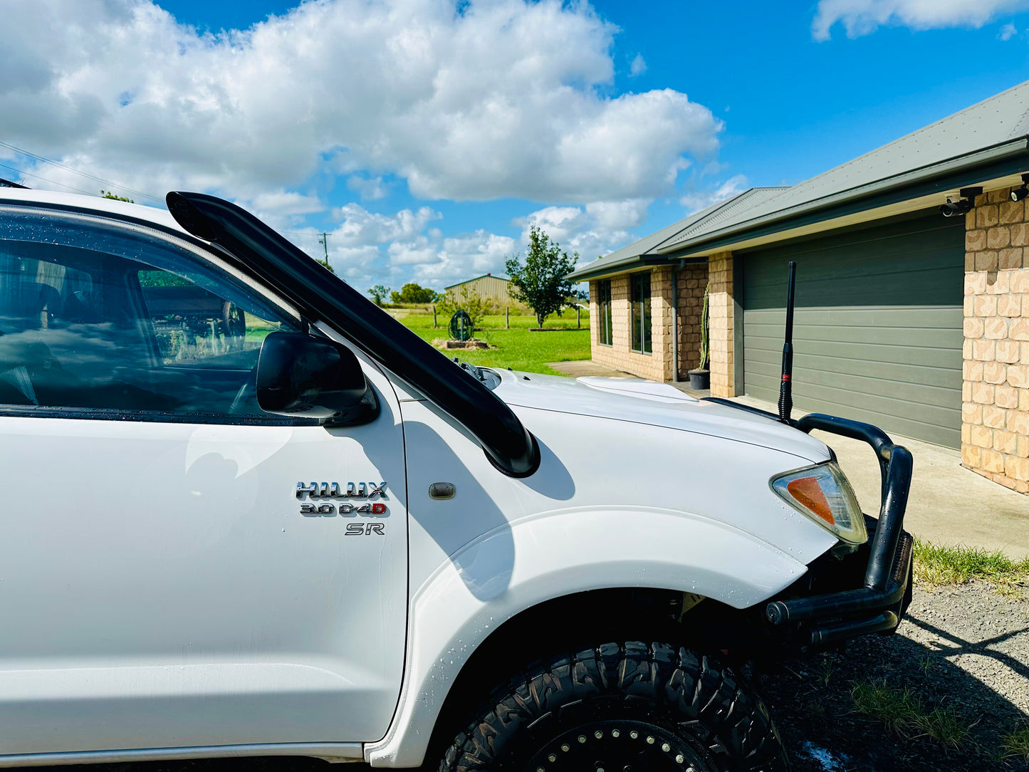 Toyota Hilux N70 (2005-2014) 4" Short Entry Snorkel