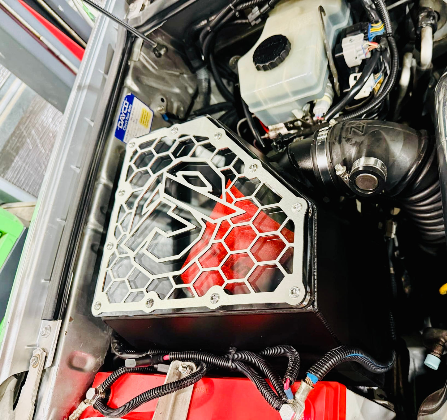 Toyota Prado 120 Series - Short Entry Snorkel & Clear Top Airbox Package