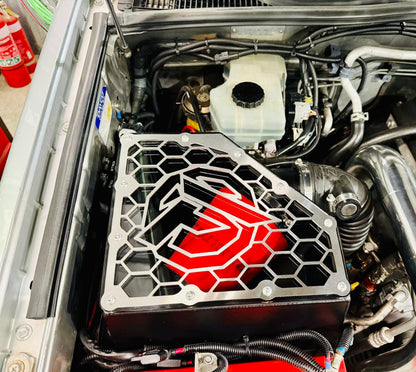 Toyota Prado 120 Series - Short Entry Snorkel & Clear Top Airbox Package