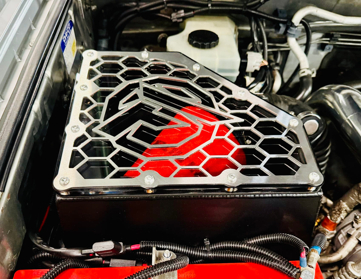 Toyota Prado 120 Series - Short Entry Snorkel & Clear Top Airbox Package