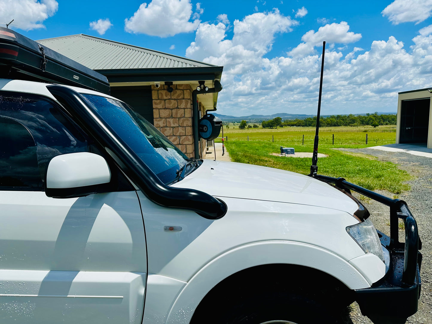 Mitsubishi Pajero (2006 – 2021) - (NS–NT-NW-NX models) 4" Snorkel