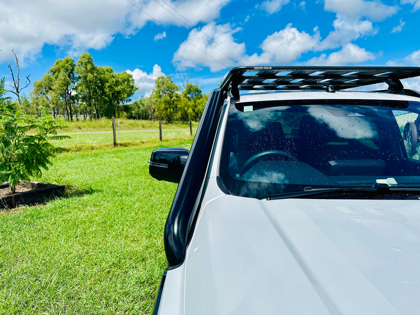 Mitsubishi Triton MV Next Gen (2023+) - Short Entry Snorkel & Clear Top Airbox Package