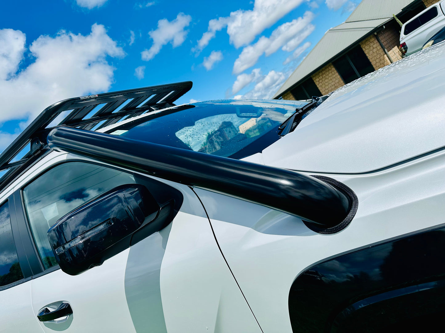 Mitsubishi Triton MV Next Gen (2023+) - Short Entry Snorkel & Clear Top Airbox Package