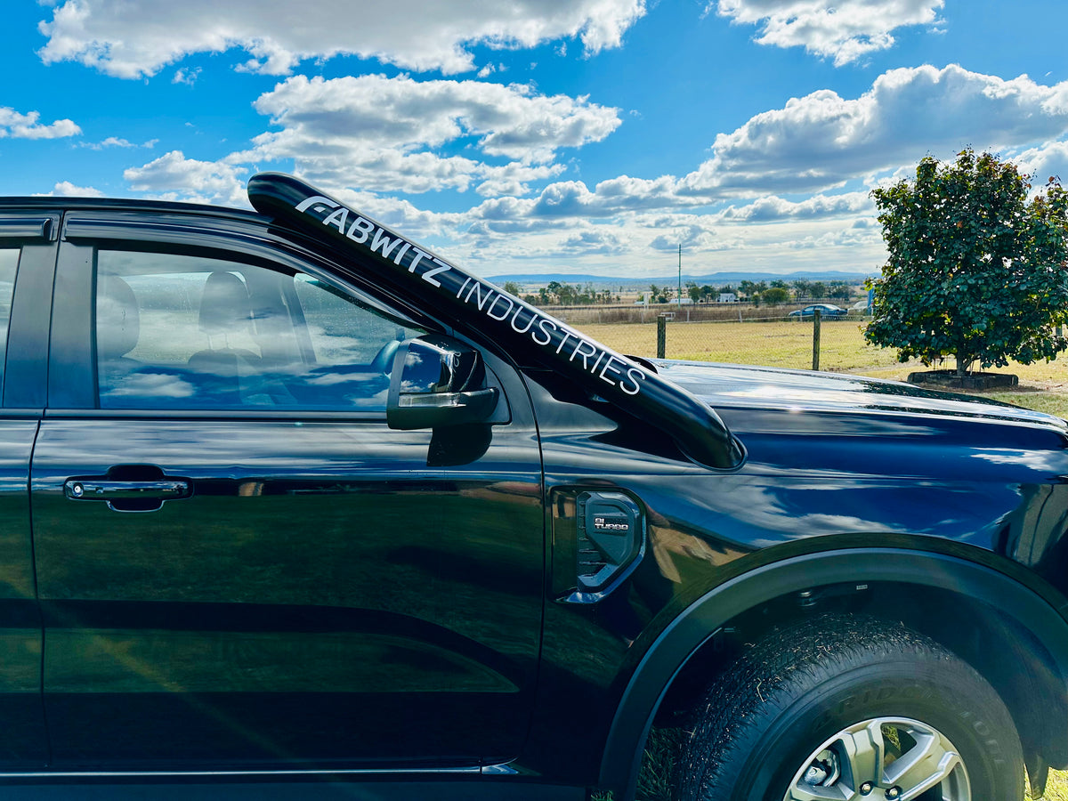 Ford Next Gen Ranger - Short Entry Snorkel - Seamless Powder Coated