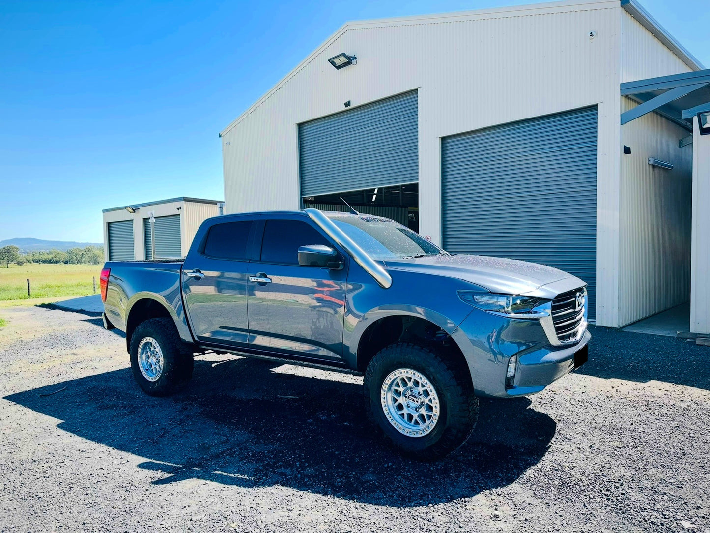 Mazda BT50 (2021-Present) 4" Short Entry Snorkel
