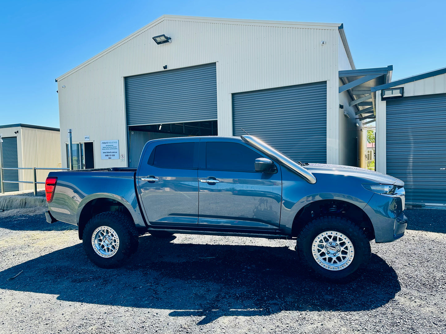 Mazda BT50 (2021-Present) 4" DUAL Short Entry Snorkels