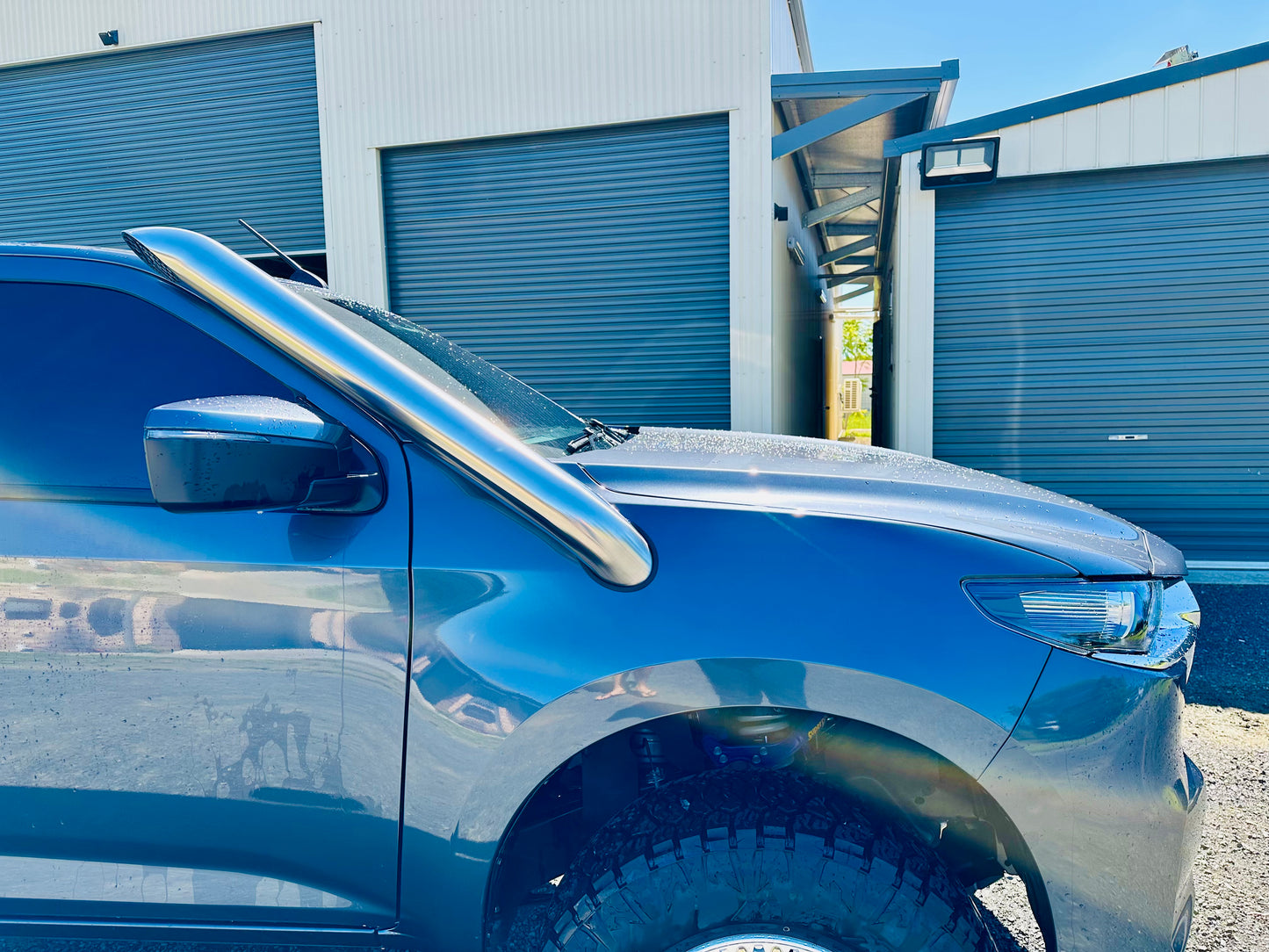 Mazda BT50 (2021-Present) 4" DUAL Short Entry Snorkels