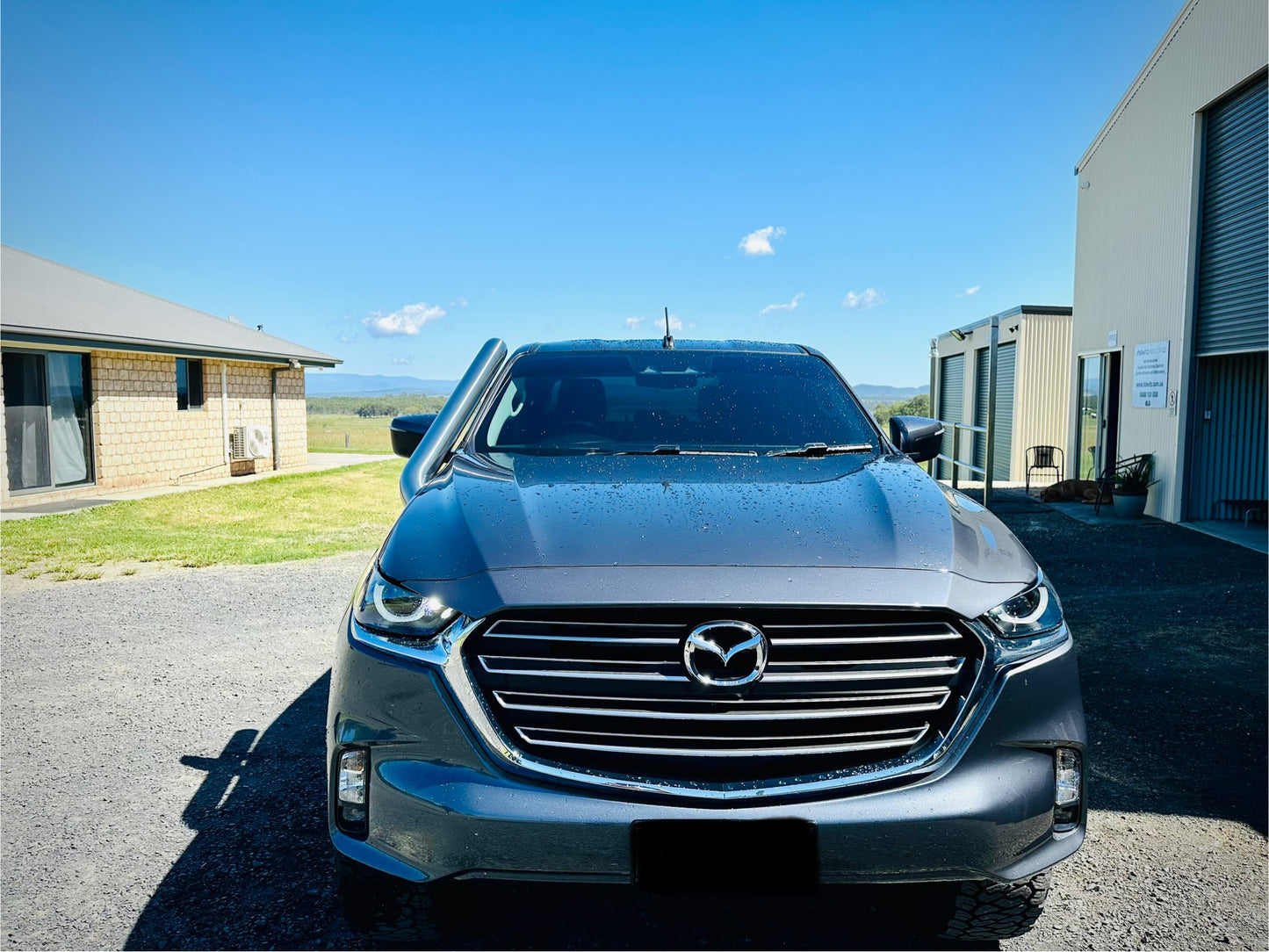 Mazda BT50 (2021-Present) 4" Short Entry Snorkel