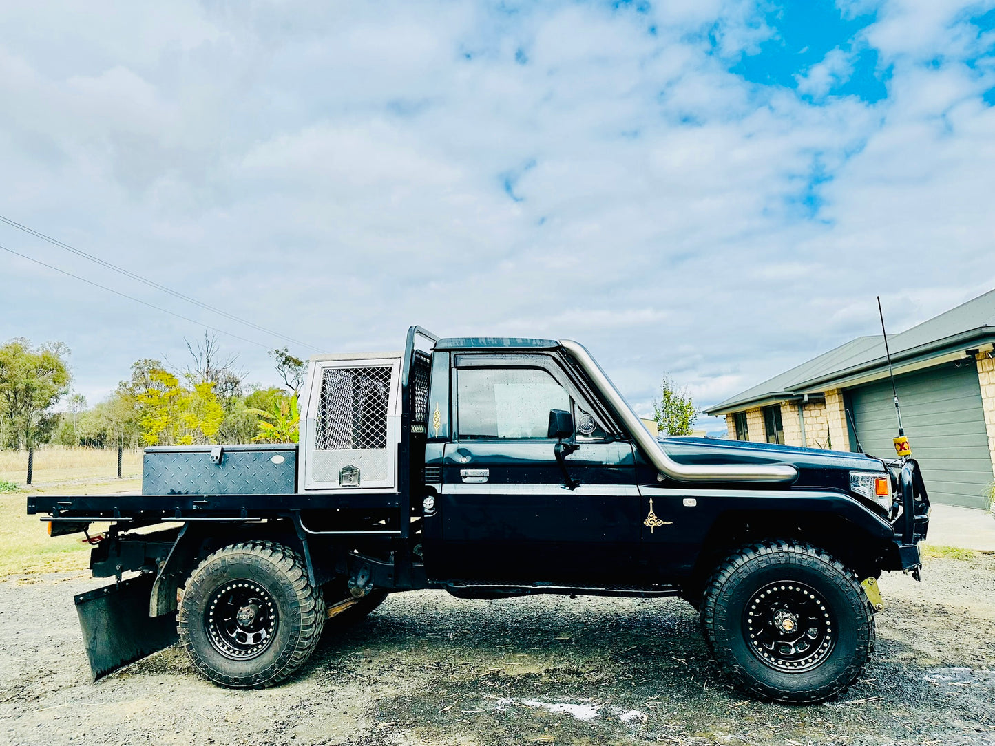 Toyota Landcruiser 75 series 4" Snorkel