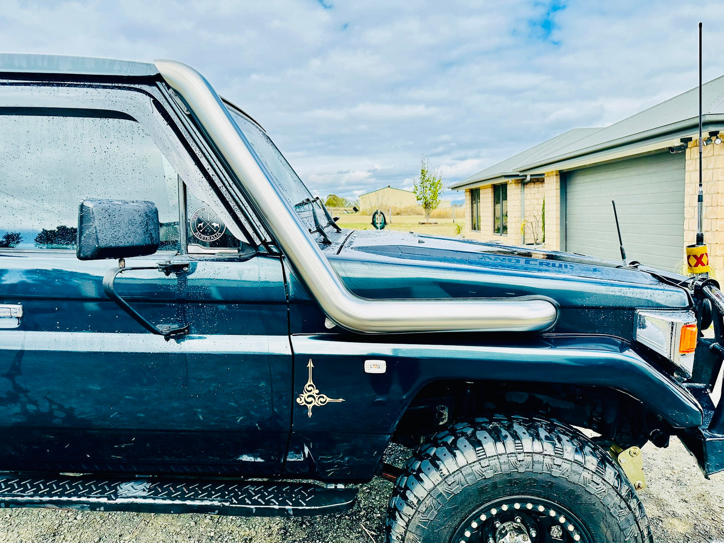 Toyota Landcruiser 75 series 4" Snorkel