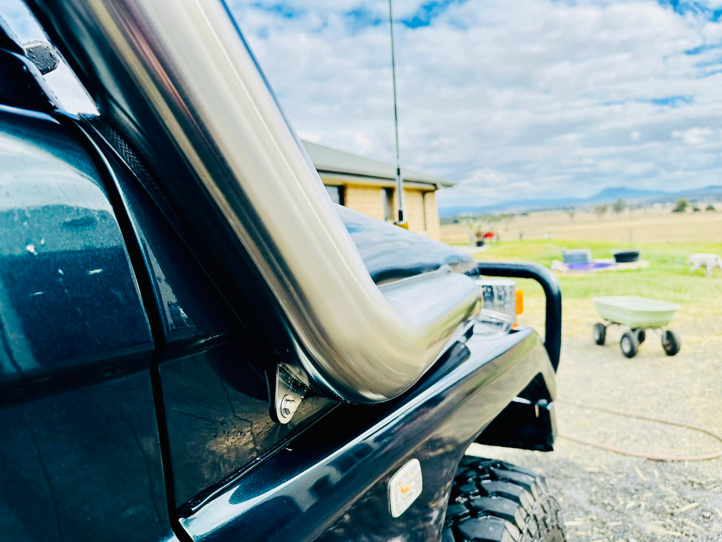 Toyota Landcruiser 75 series 4" Snorkel