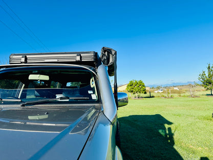 Nissan Patrol GU - 5" Short Entry Snorkel - Seamless Powder Coated