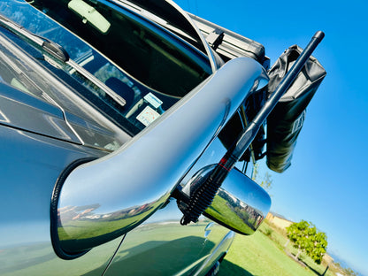 Nissan Patrol GU - 5" Short Entry Snorkel - Seamless Powder Coated