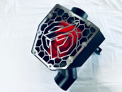 Toyota Landcruiser 100/105 Series - Rounded Guard Entry Snorkel & Clear Top Airbox Package