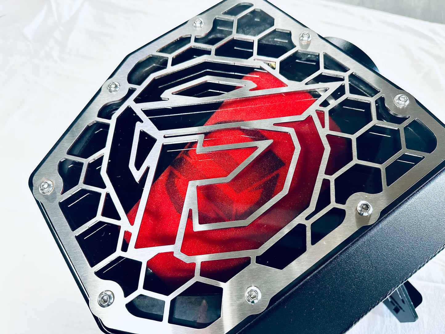 Toyota Landcruiser 100/105 Series - Rounded Guard Entry Snorkel & Clear Top Airbox Package