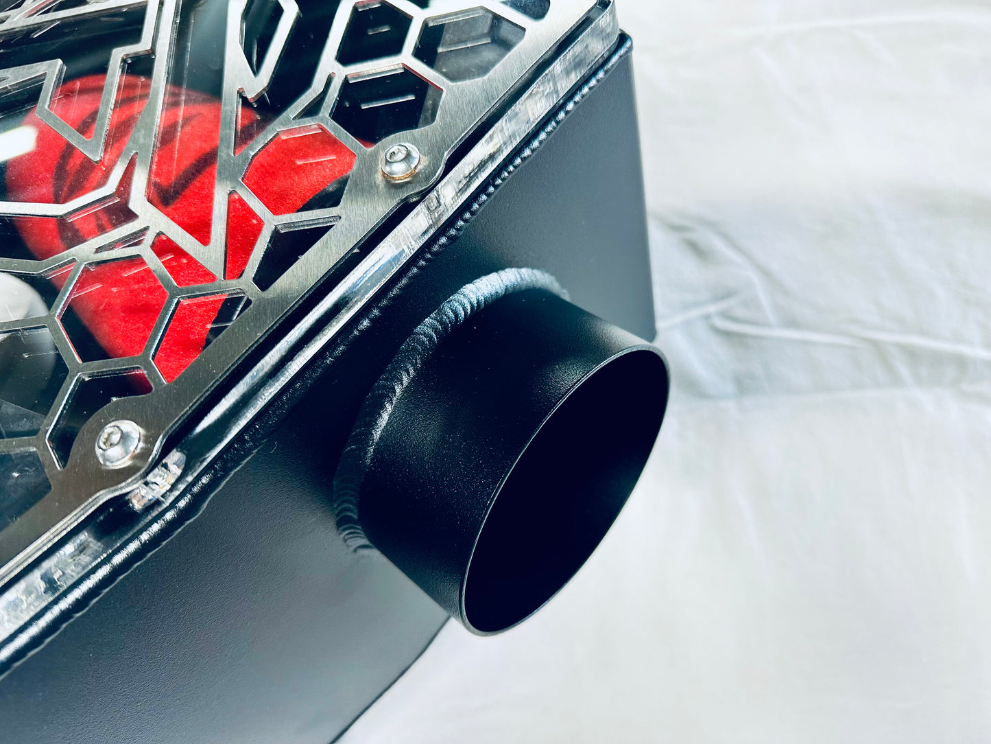 Toyota Landcruiser 100/105 Series - Rounded Guard Entry Snorkel & Clear Top Airbox Package