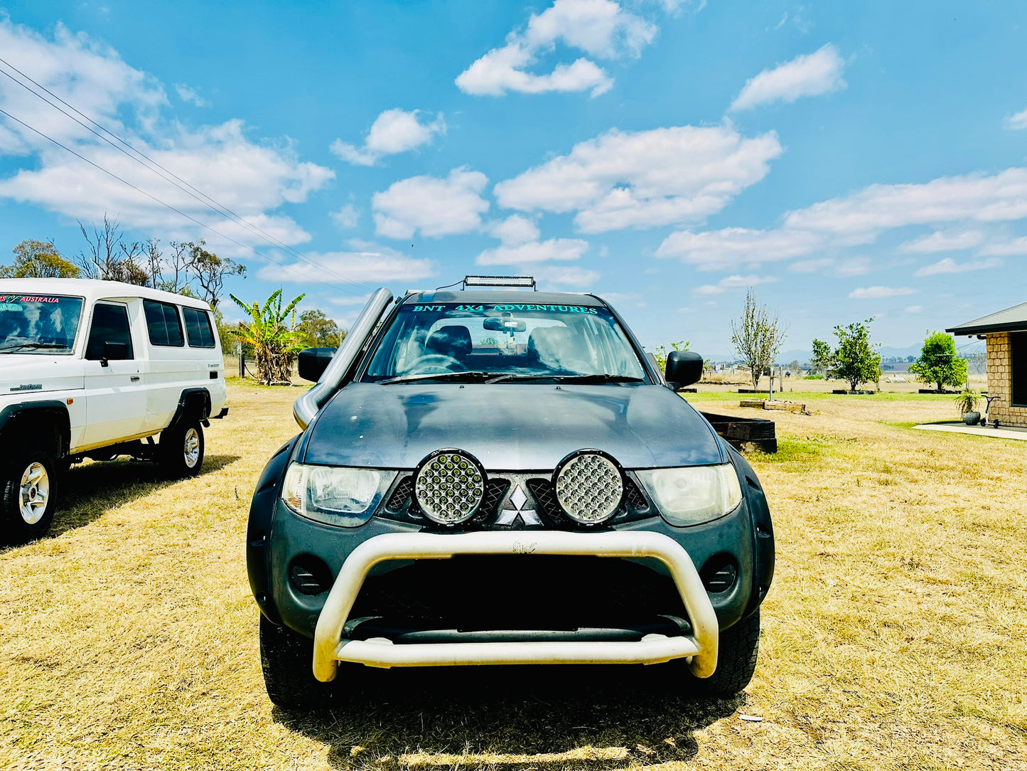Mitsubishi Triton MN/ML 4" Mid Entry Snorkel