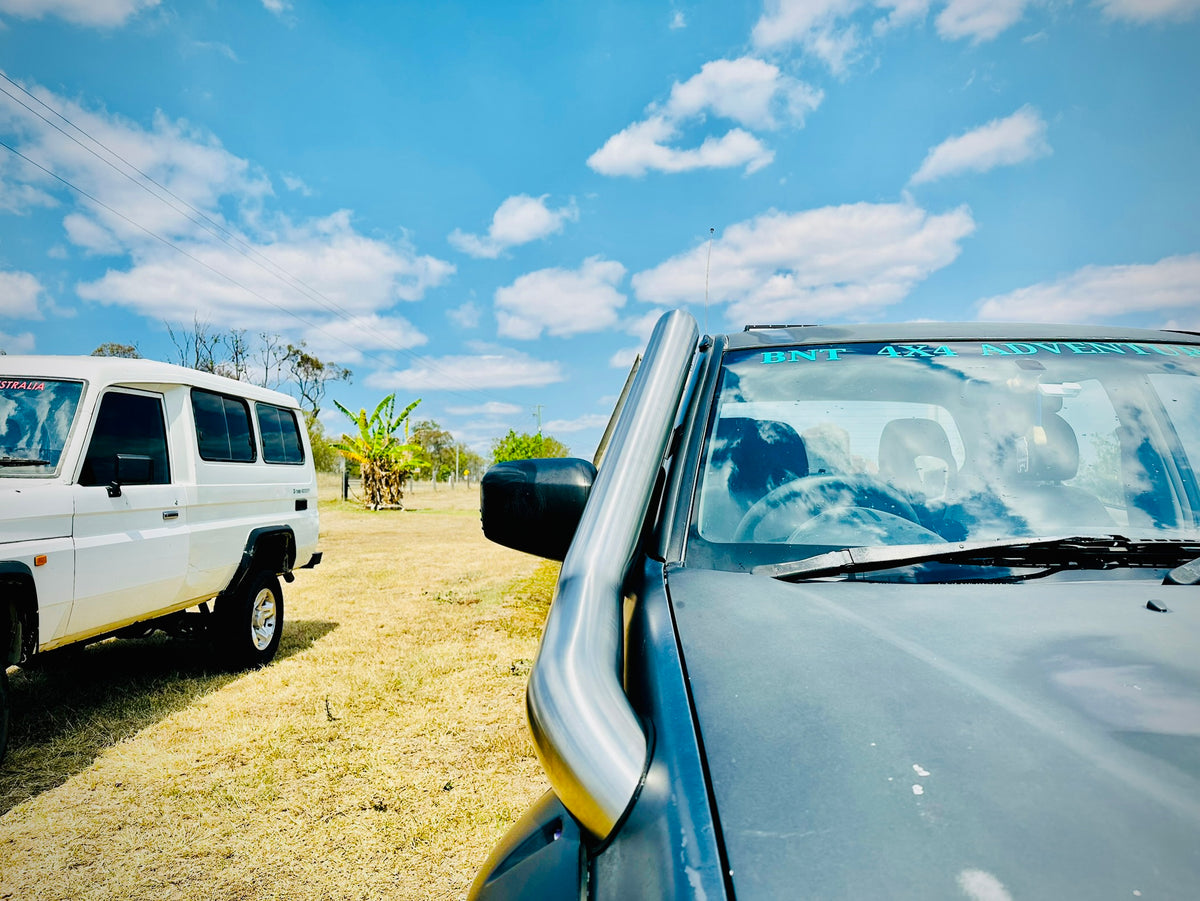 Mitsubishi Triton MN/ML - Mid Entry Snorkel - Seamless Polished