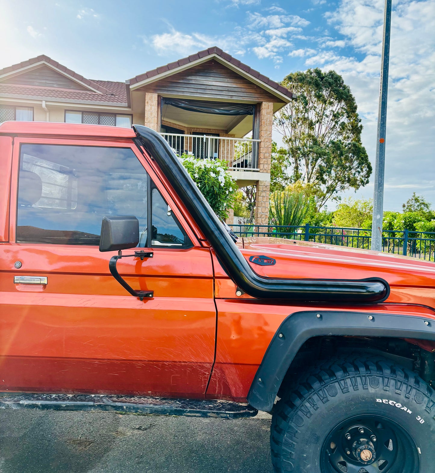 Toyota Landcruiser 75 series 4" Snorkel