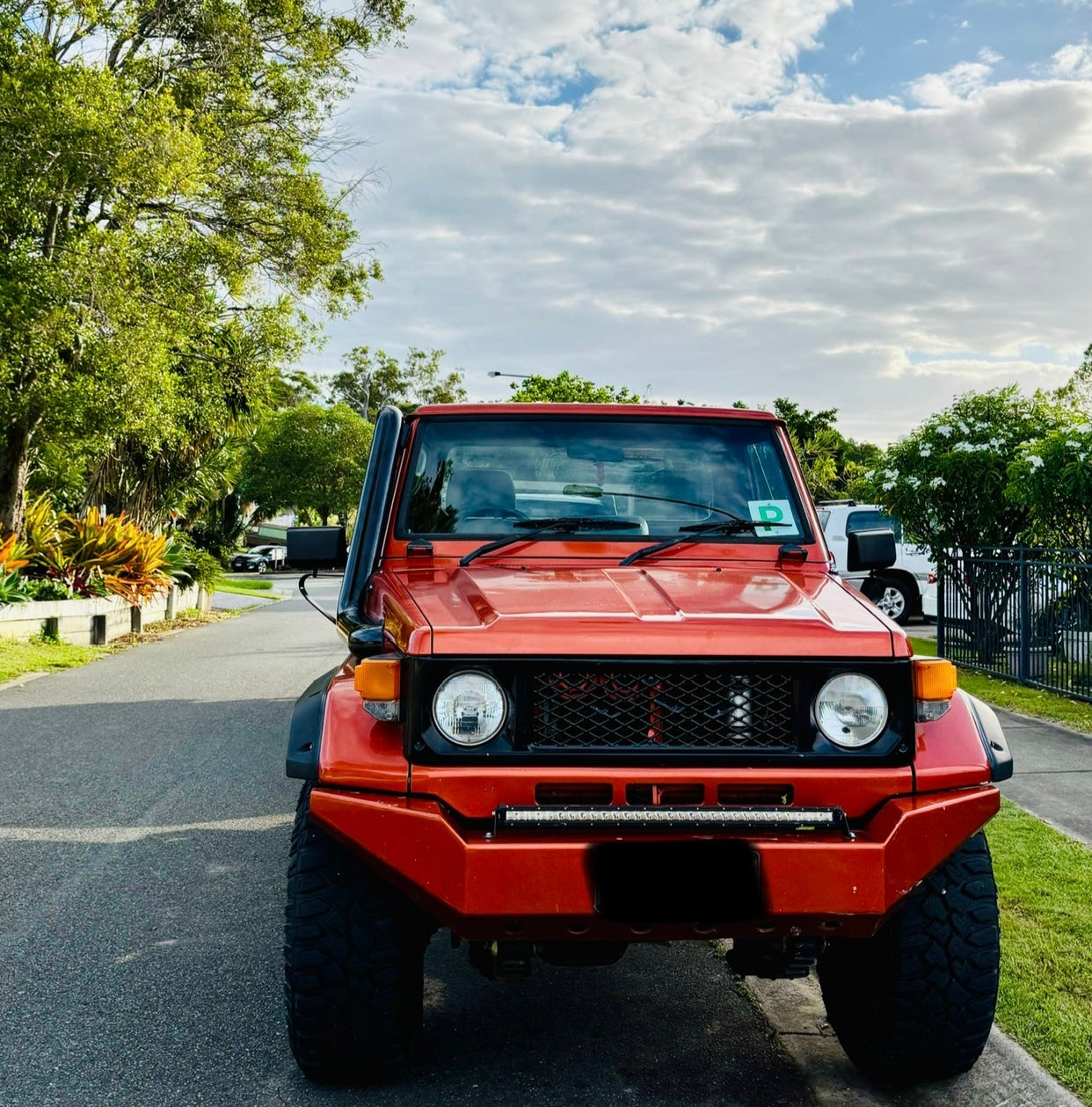Toyota Landcruiser 75 series 4" Snorkel