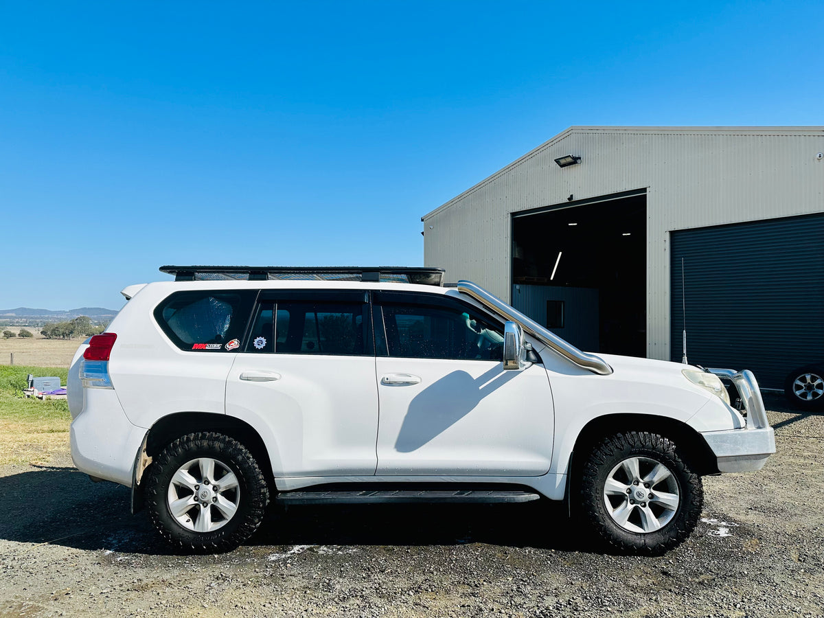 Toyota Landcruiser Prado - 150 Series - Mid Entry Snorkel - Seamless Polished