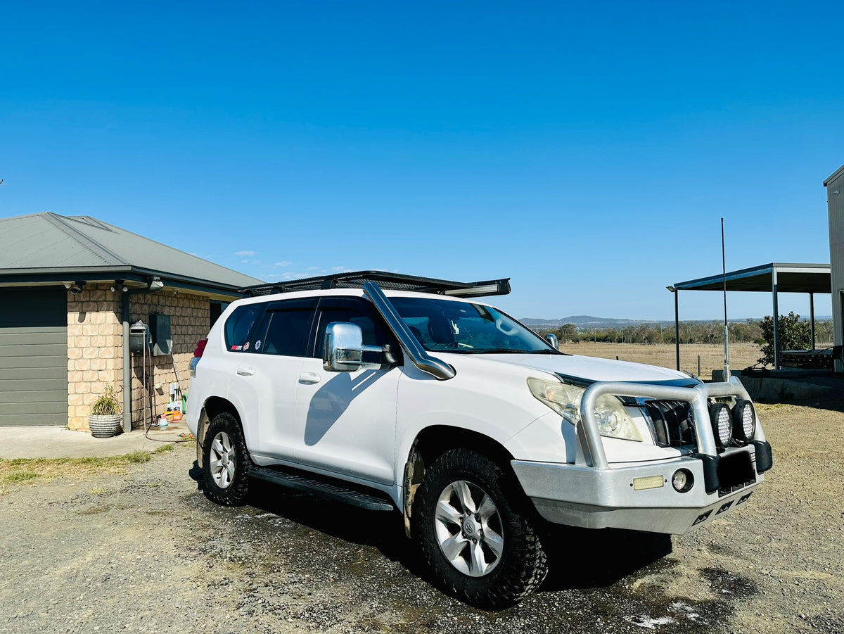 Toyota Landcruiser Prado - 150 Series - Mid Entry Snorkel - Seamless Polished