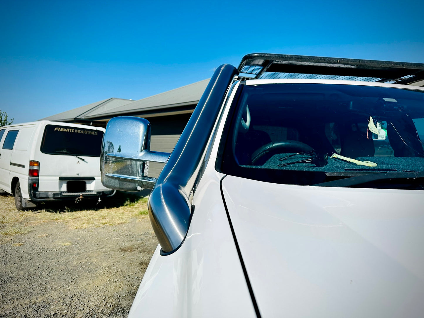 Toyota Landcruiser Prado 150 Series 4" Mid Entry Snorkel