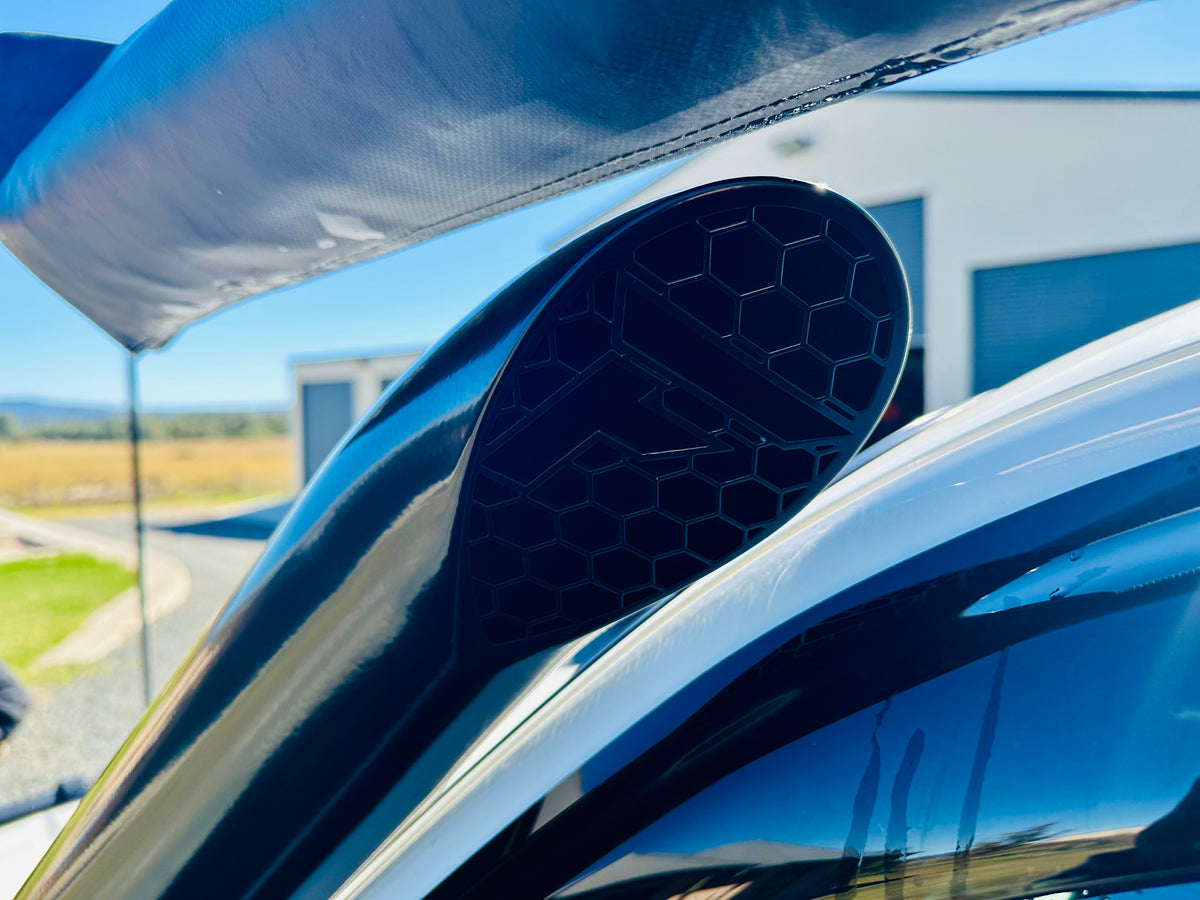 Toyota Hilux N60 -  3RZ 2.7 4 Cyl - (1997 - 2004) - PETROL D/Side DUAL Snorkels - Seamless Powder Coated