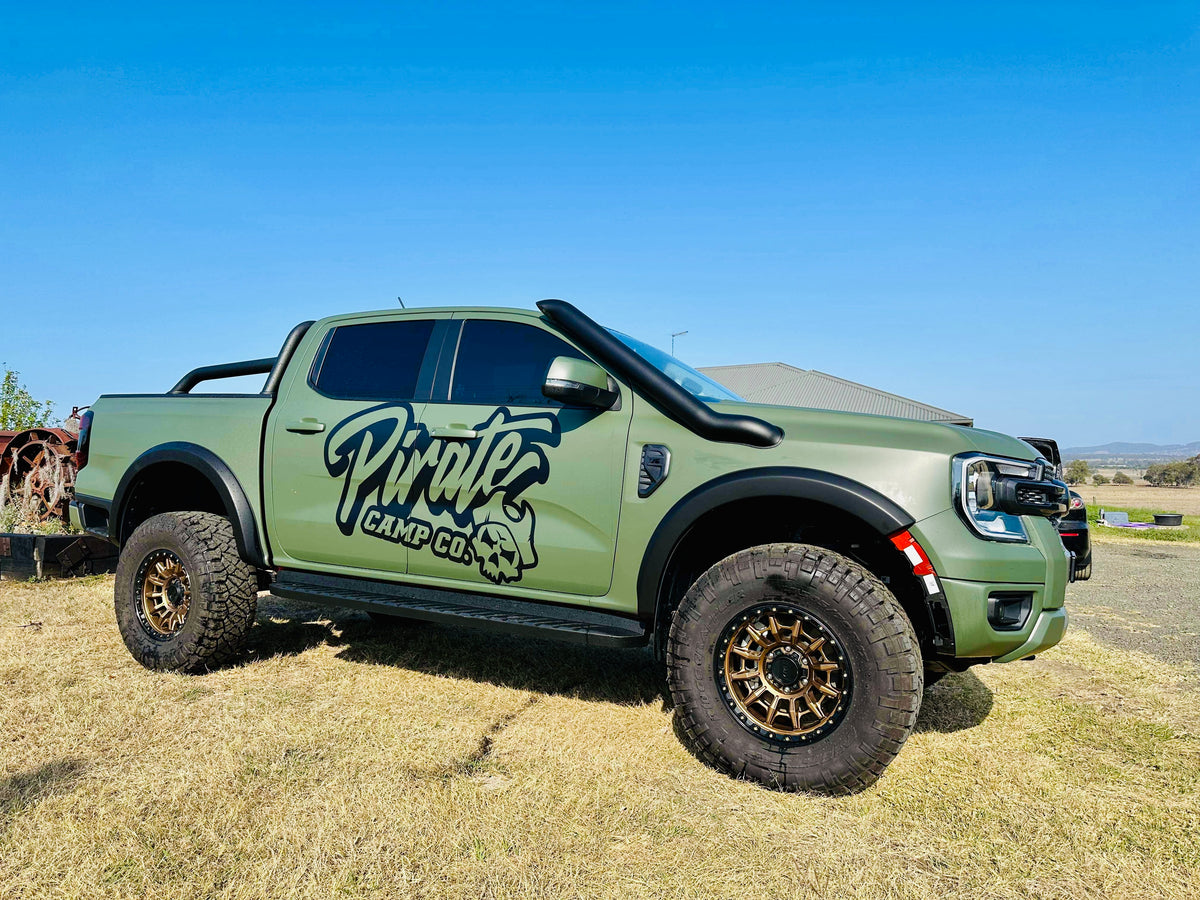 Ford Next Gen Ranger  - Mid Entry Snorkel - Seamless Powder Coated