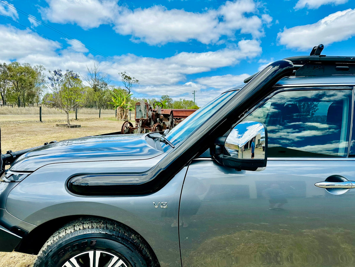 Nissan Patrol - Y62 - 5" Snorkel - Basic Weld Powder Coated