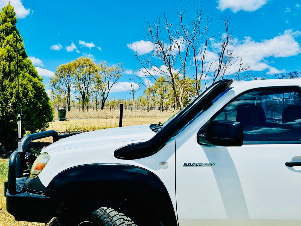 Ford Ranger - PJ/PK Mid Entry Snorkel - Basic Weld Powder Coated