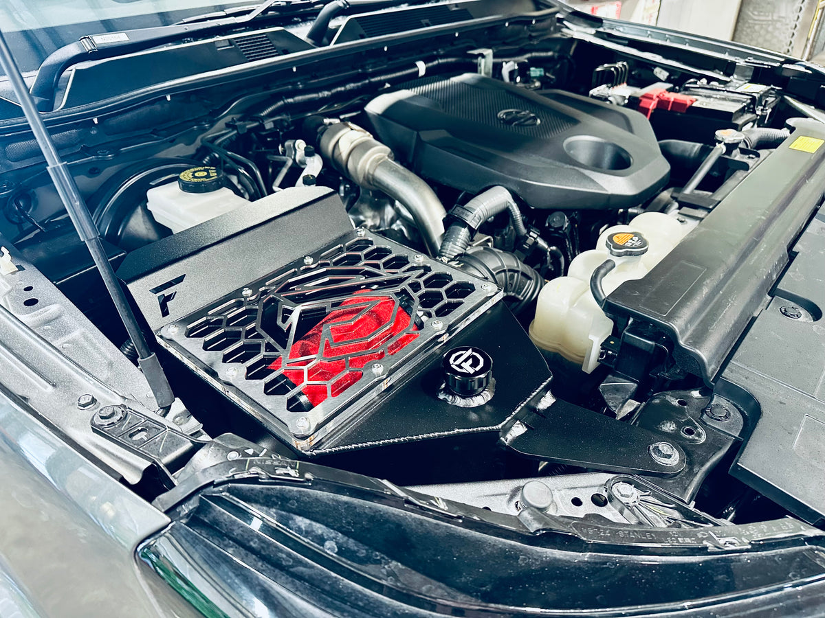 Nissan Navara NP300 (D23) - Clear Top Airbox - To suit Fabwitz Mid Entry Snorkel
