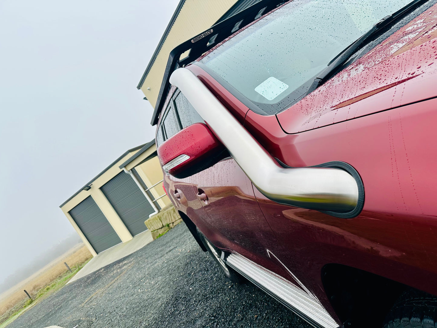 Toyota Landcruiser 200 Series - 4" Mid Entry Snorkel & Airbox Package