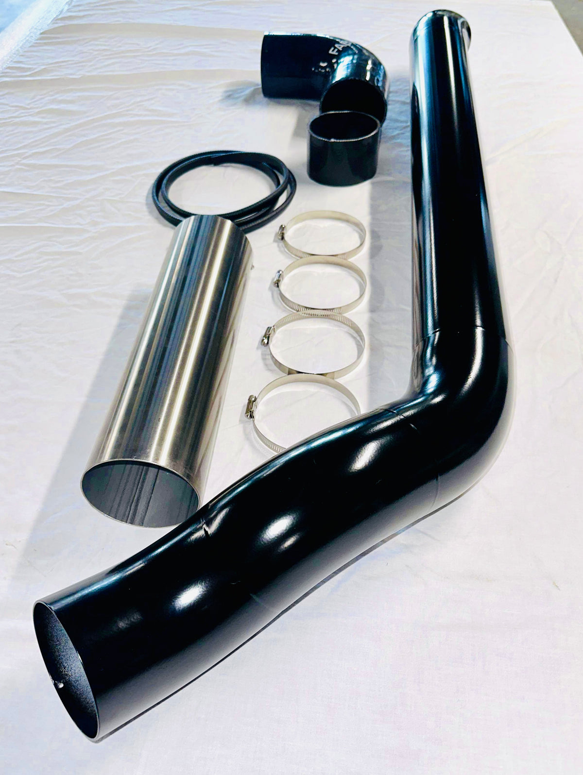 Nissan Patrol GU S1-4 - ENTRY LEVEL - 4" Snorkel - Basic Weld Powder Coated