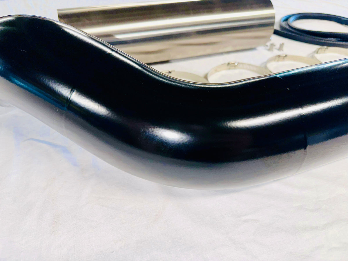 Nissan Patrol GU S1-4 - ENTRY LEVEL - 4" Snorkel - Basic Weld Powder Coated