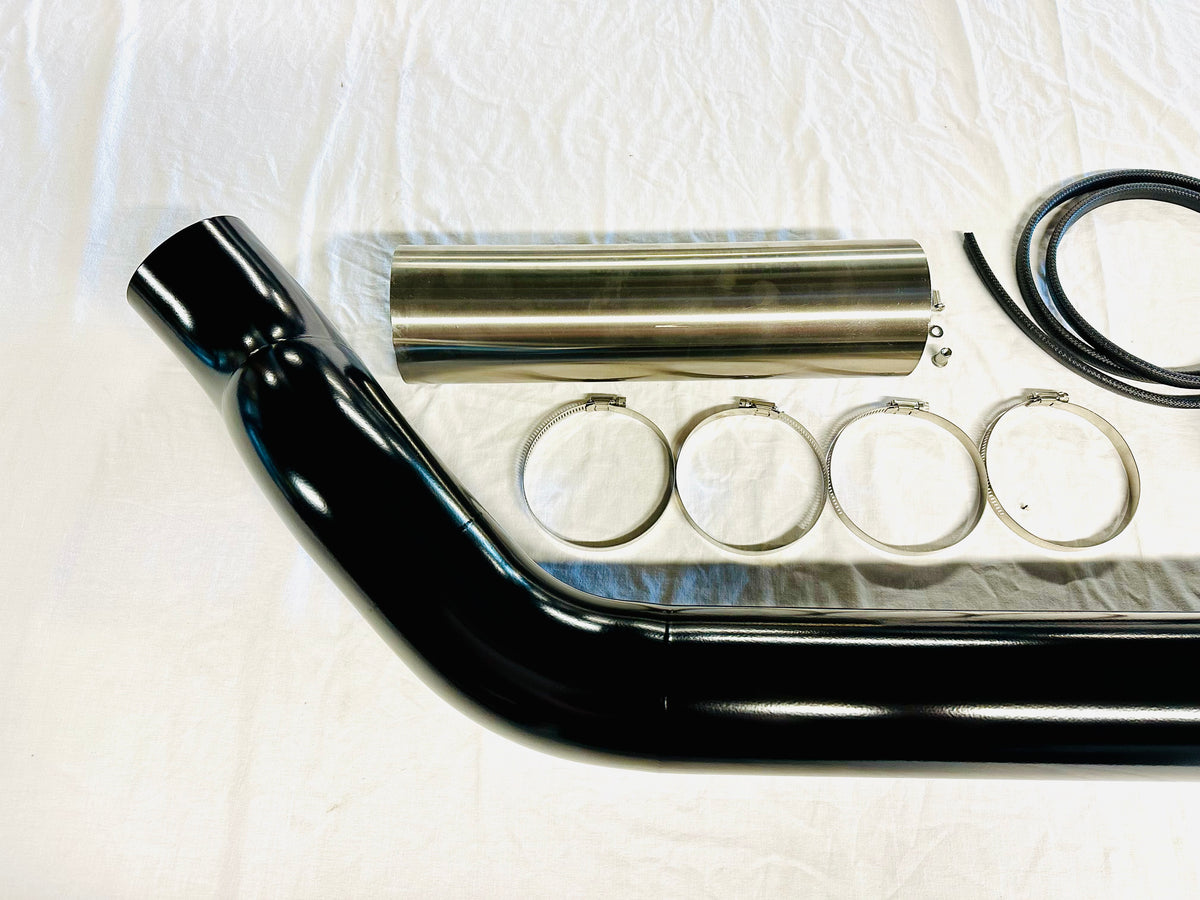 Nissan Patrol GU S1-4 - ENTRY LEVEL - 4" Snorkel - Basic Weld Powder Coated