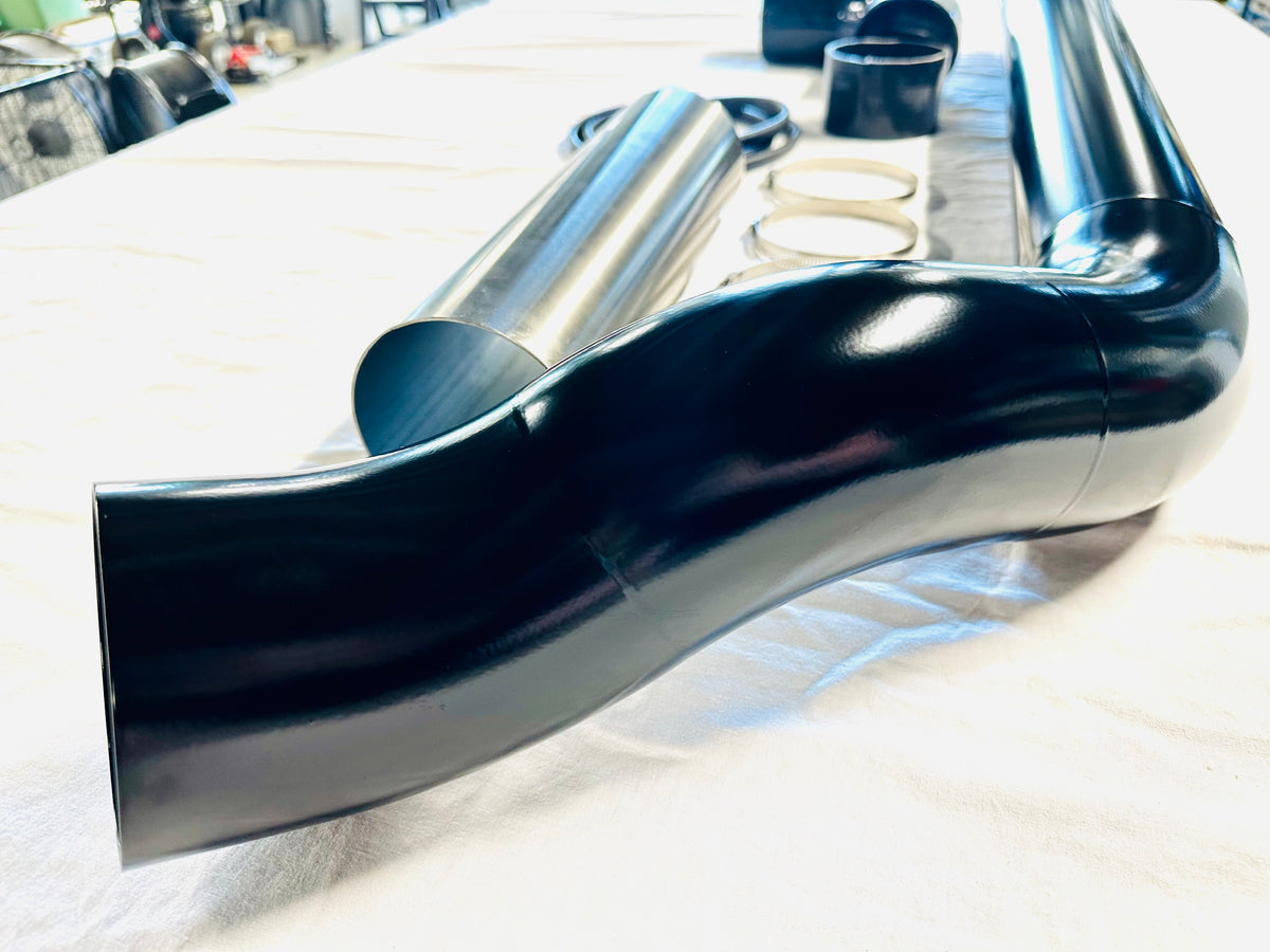 Nissan Patrol GU S1-4 - ENTRY LEVEL - 4" Snorkel - Basic Weld Powder Coated