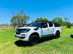 Holden Colorado RG - DUAL Mid Entry Snorkels - Basic Weld Powder Coated