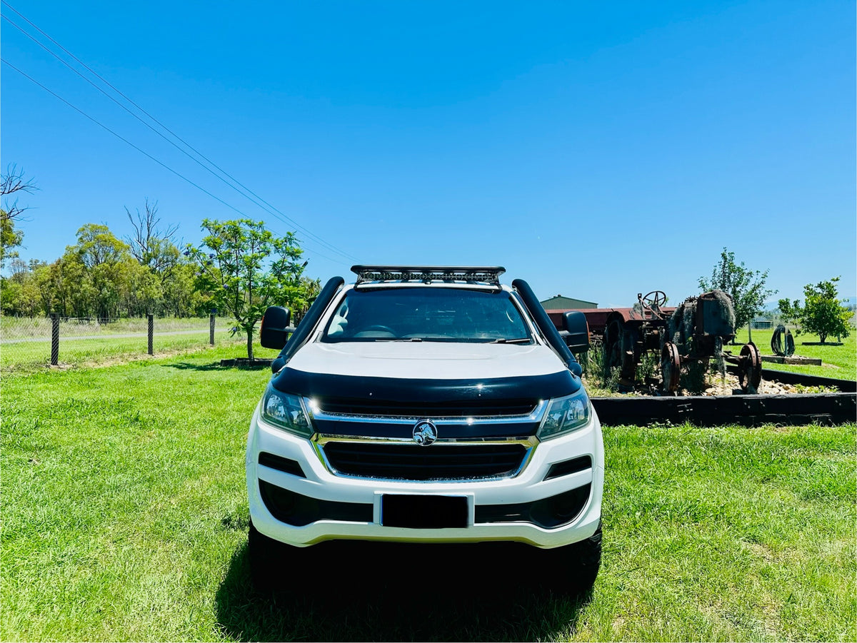 Holden Colorado RG - DUAL Mid Entry Snorkels - Seamless Polished