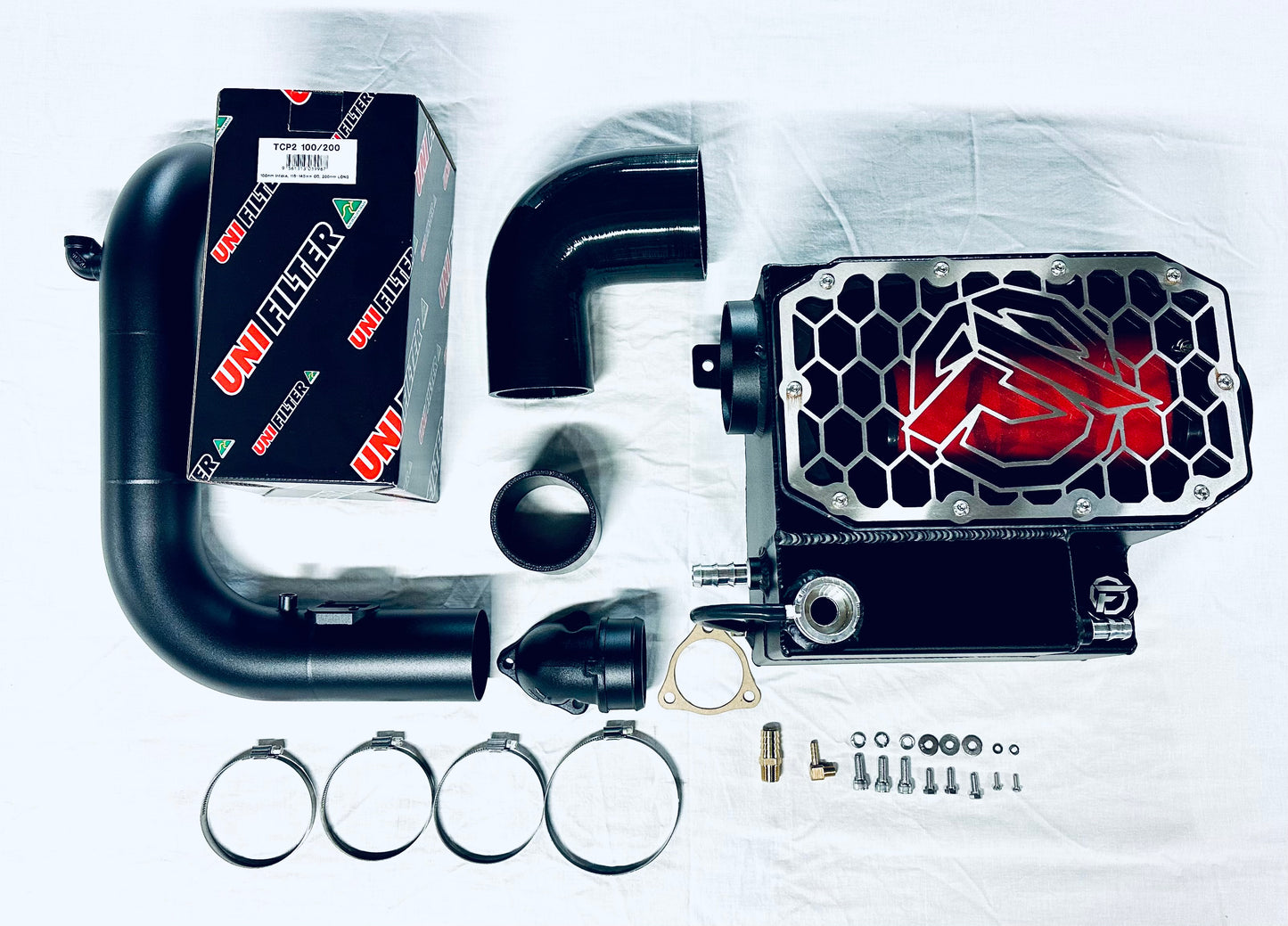 Nissan Patrol GU (ZD30 CRD/DI) Bonnet Entry Airbox/Intake - To suit Fabwitz Bonnet Entry Snorkel