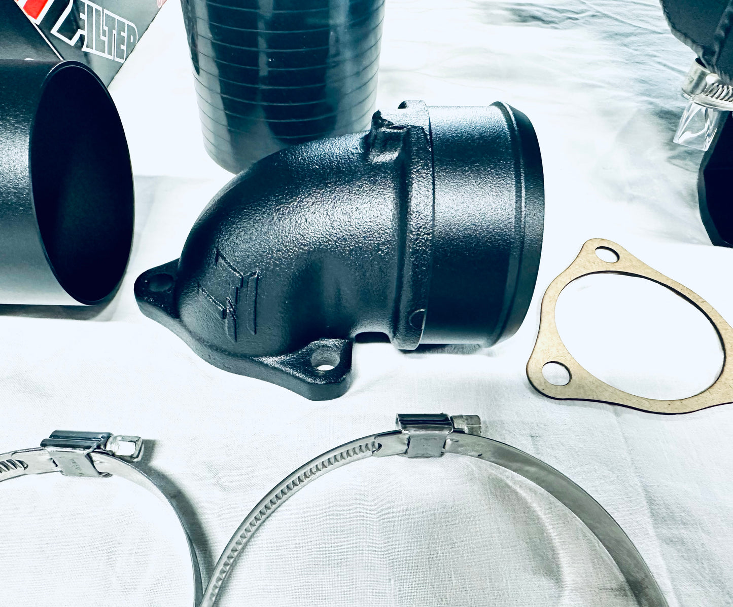 Nissan Patrol GU (ZD30 CRD/DI) Bonnet Entry Airbox/Intake - To suit Fabwitz Bonnet Entry Snorkel