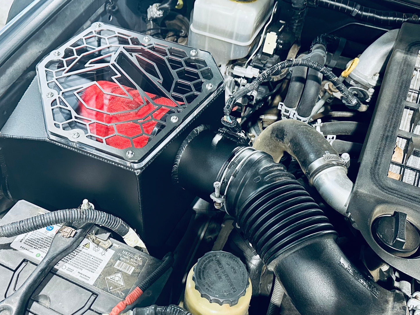 Toyota Landcruiser 200 Series - Clear Top Airbox