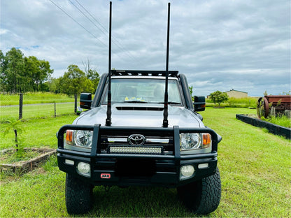 Toyota Landcruiser (2007-2023) - VDJ V8 79/76 Series - 5" DUAL Snorkels - Seamless Powder Coated