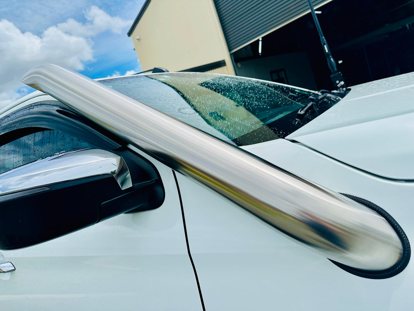 Isuzu Dmax/Mux (2021-Present) 4" Short Entry Snorkel