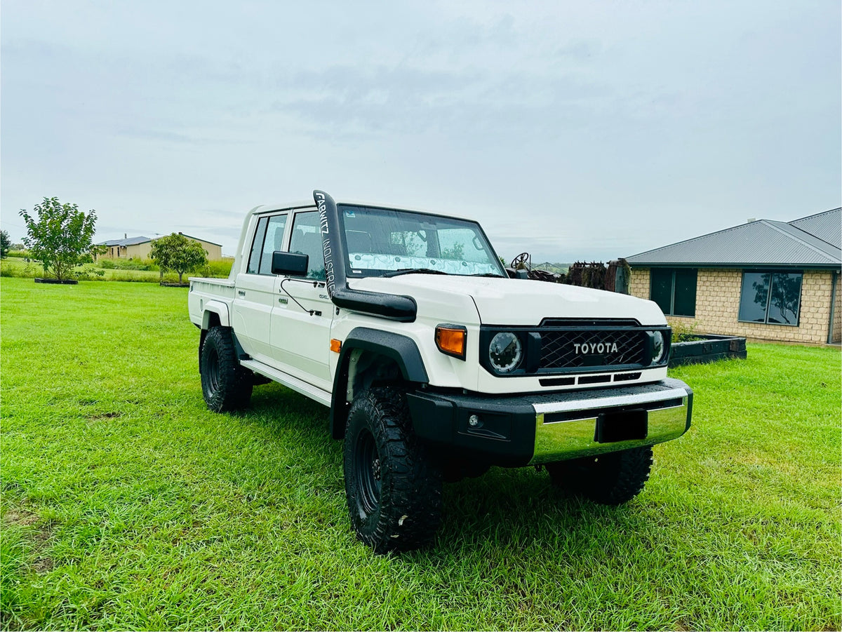 Toyota Landcruiser (2024 - current) - VDJ 70 Series - 5" Snorkel - Seamless Powder Coated