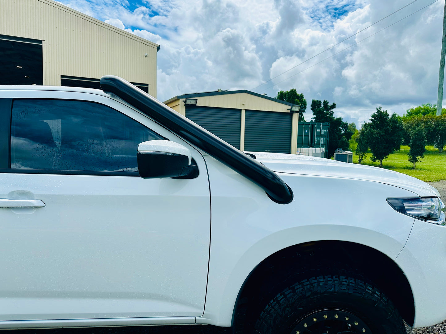 Mazda BT50 (2021-Present) 4" DUAL Short Entry Snorkels