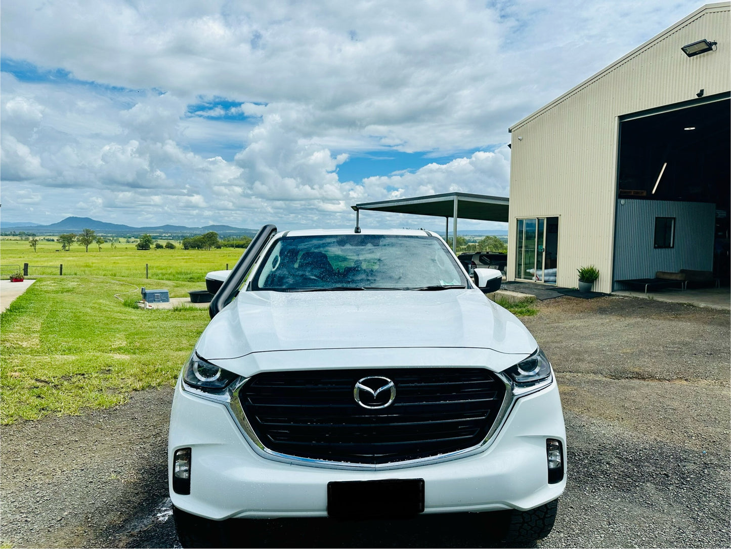 Mazda BT50 (2021-Present) 4" Short Entry Snorkel